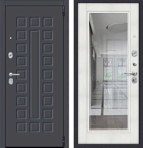 Дверь Браво Porta R-3 51П61 Graphite Pro