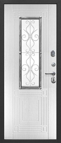 Дверь Венеция серебро