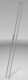 Индустриальная алюминиевая двухсекционная тросовая лестница NV5240 артикул 5240218