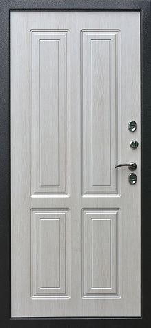 Дверь Кондор Изотерма серебро/белый сандал (Терморазрыв)